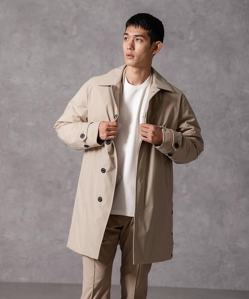 Amazon.co.jp: [ナノ・ユニバース] 西川ダウン (R) 」 ステンカラー