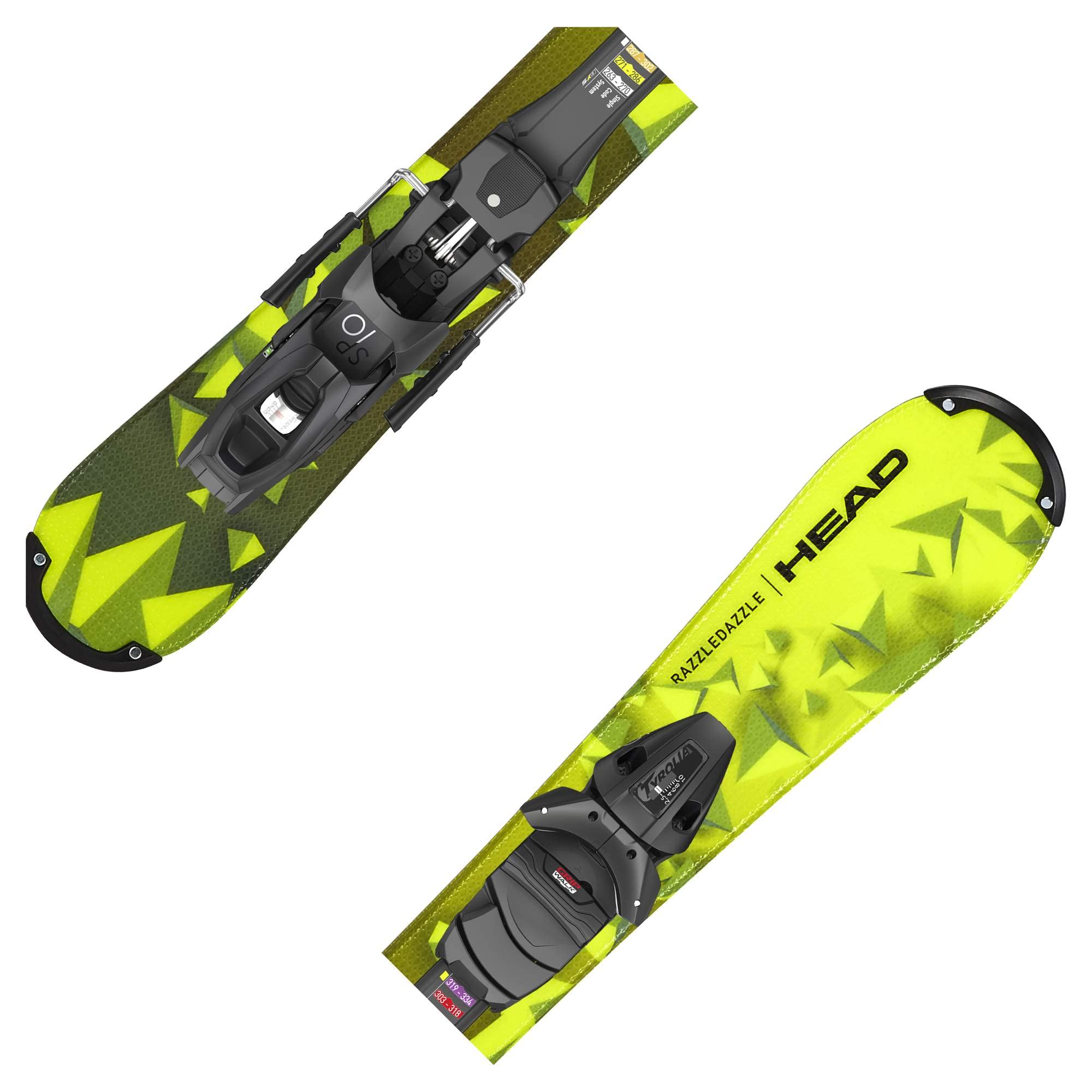 Head Razzle Dazzle Snowblade 37
