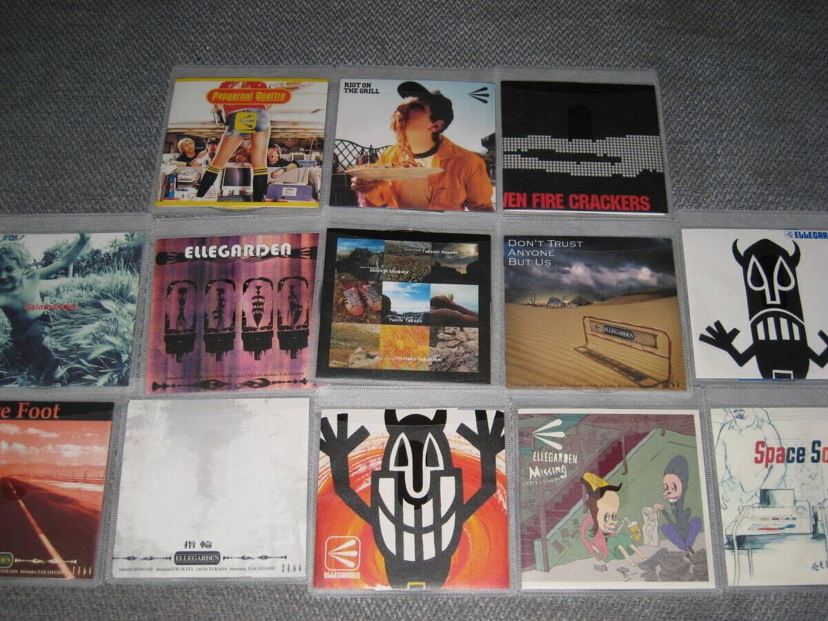 Amazon.co.jp: □CD「ELLEGARDEN シングル/アルバム 13点セット 裏面
