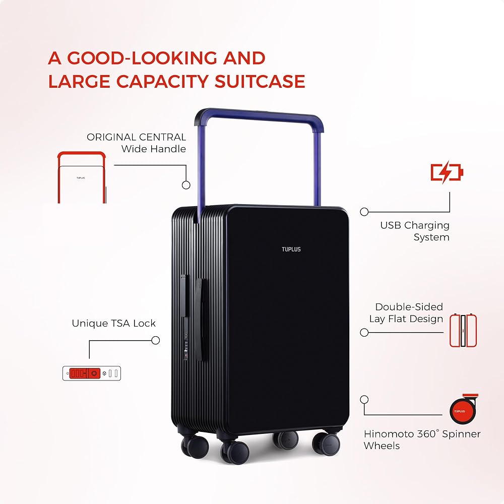 Amazon | [TUPLUS] スーツケース キャリーケース 大型 耐衝撃 キャリー