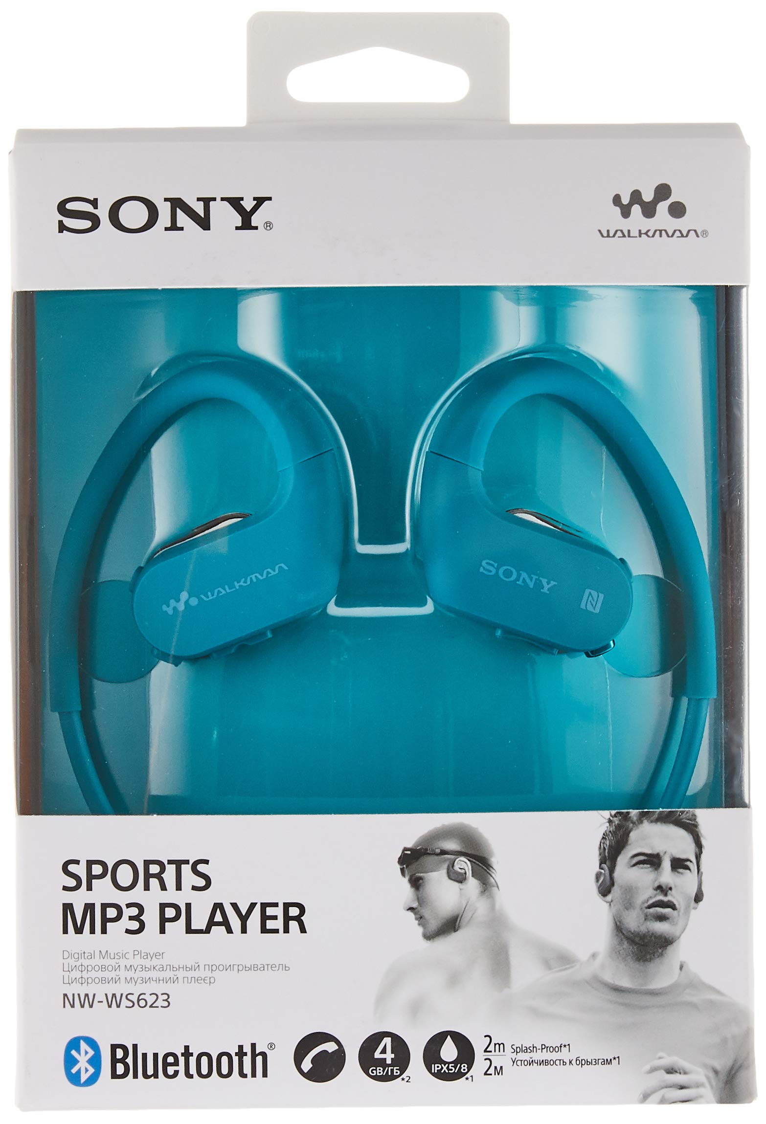 Sony NW-WS623 Walkman® Wireless Bluetooth Sports Headphones with