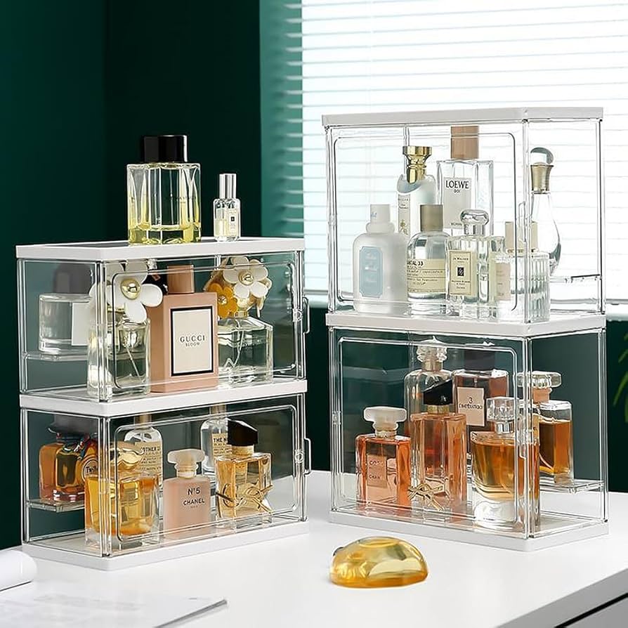 Amazon｜収納ボックス アクリル 香水ホルダー コレクションケース