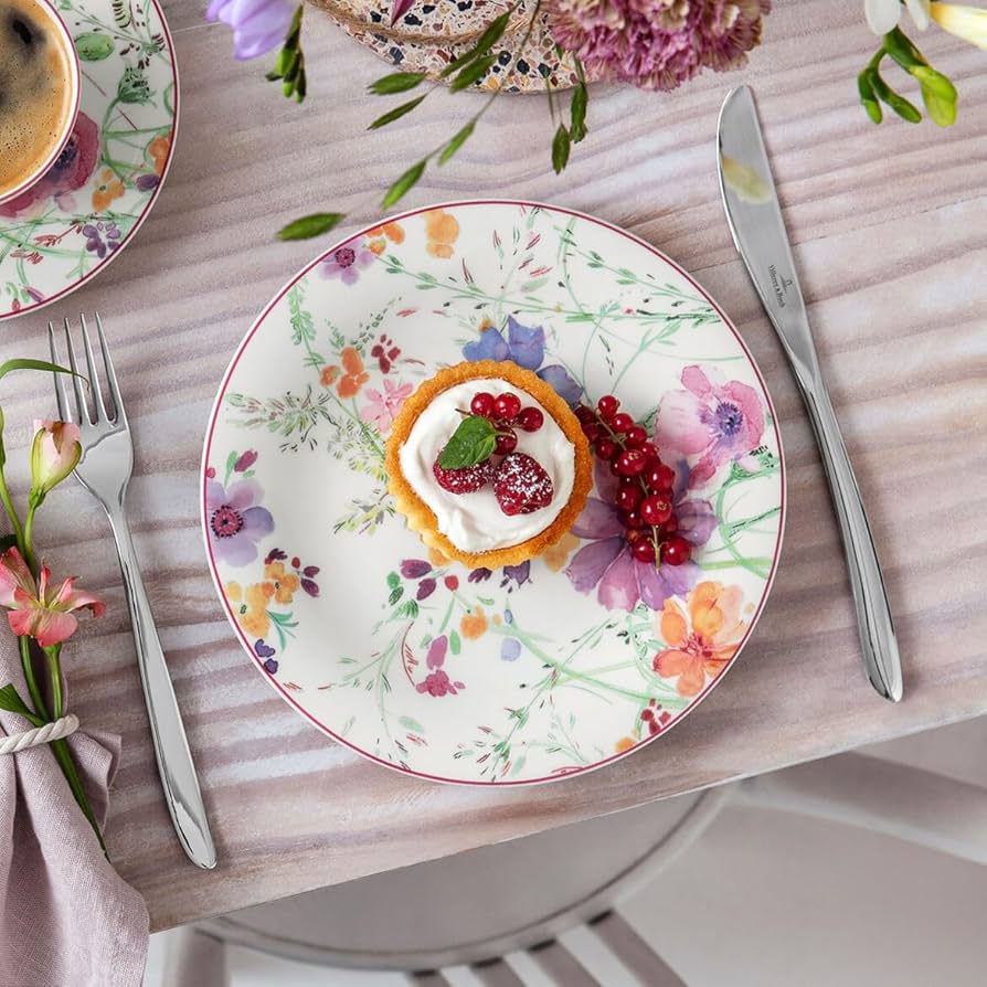 Amazon.com | Villeroy & Boch - Mariefleur Basic Breakfast Plates
