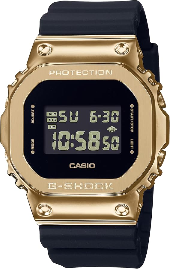 Amazon | G-Shock カシオ ステイ ゴールドシリーズ デジタルメタリック
