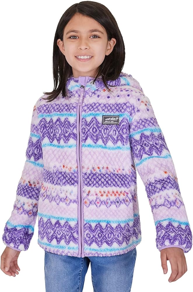 Amazon.com: Eddie Bauer Kids Quest Plush Fleece Hooded Jacket