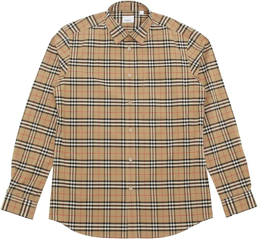 Amazon.co.jp: [BURBERRY] [バーバリー] シャツ シンプソン 長袖シャツ