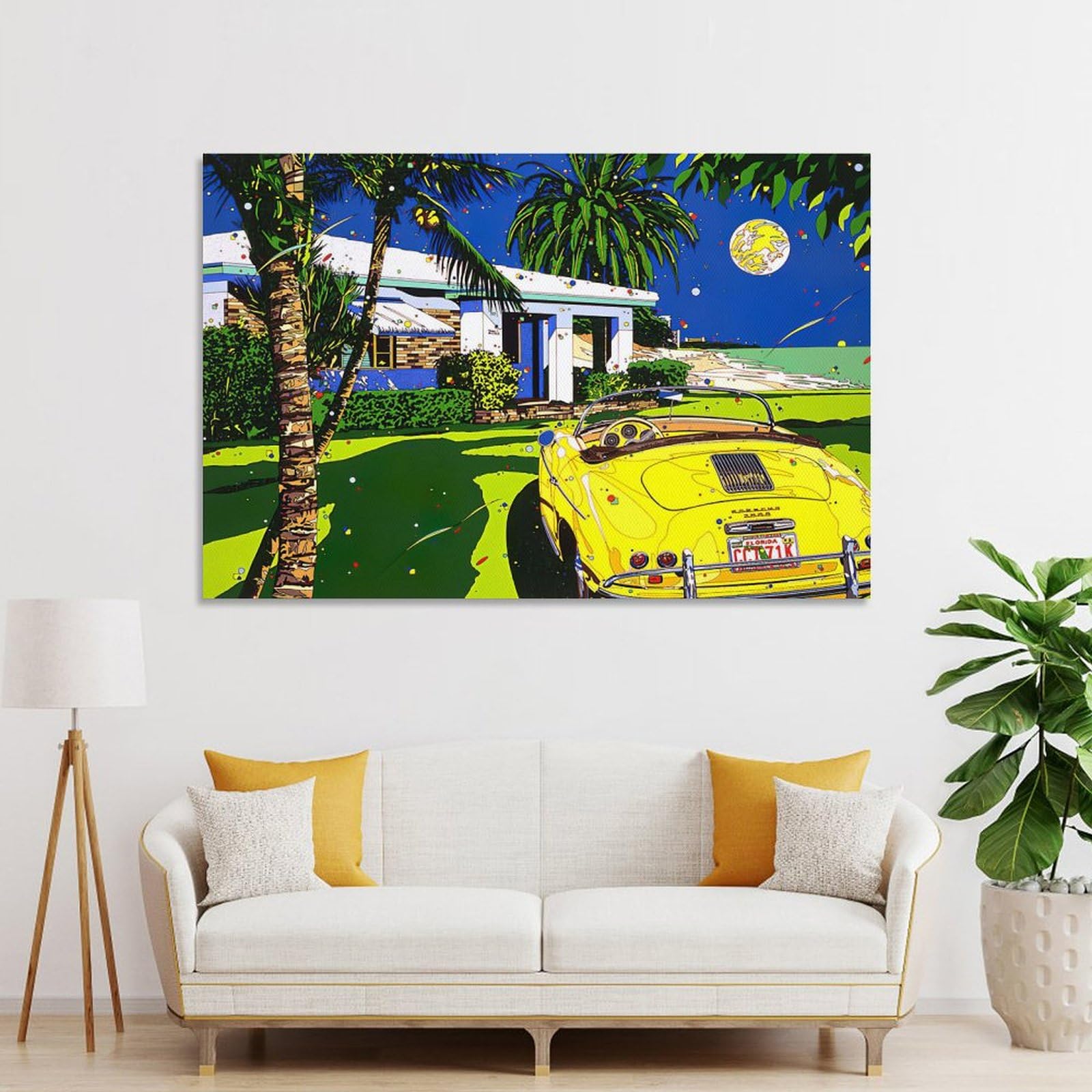 Amazon.co.jp: 鈴木英人秀人画集绘画80年代city popポスター (5