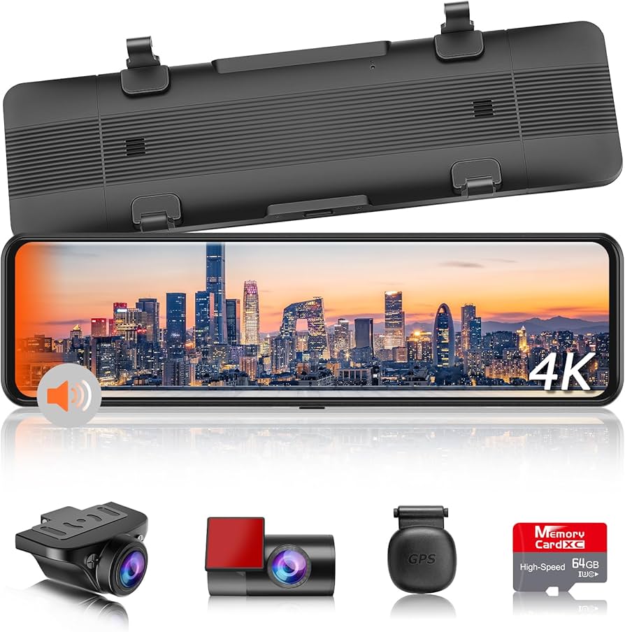 Amazon.co.jp: 【革新版・4K・BSD・LCA運転補助・64GBカード付き