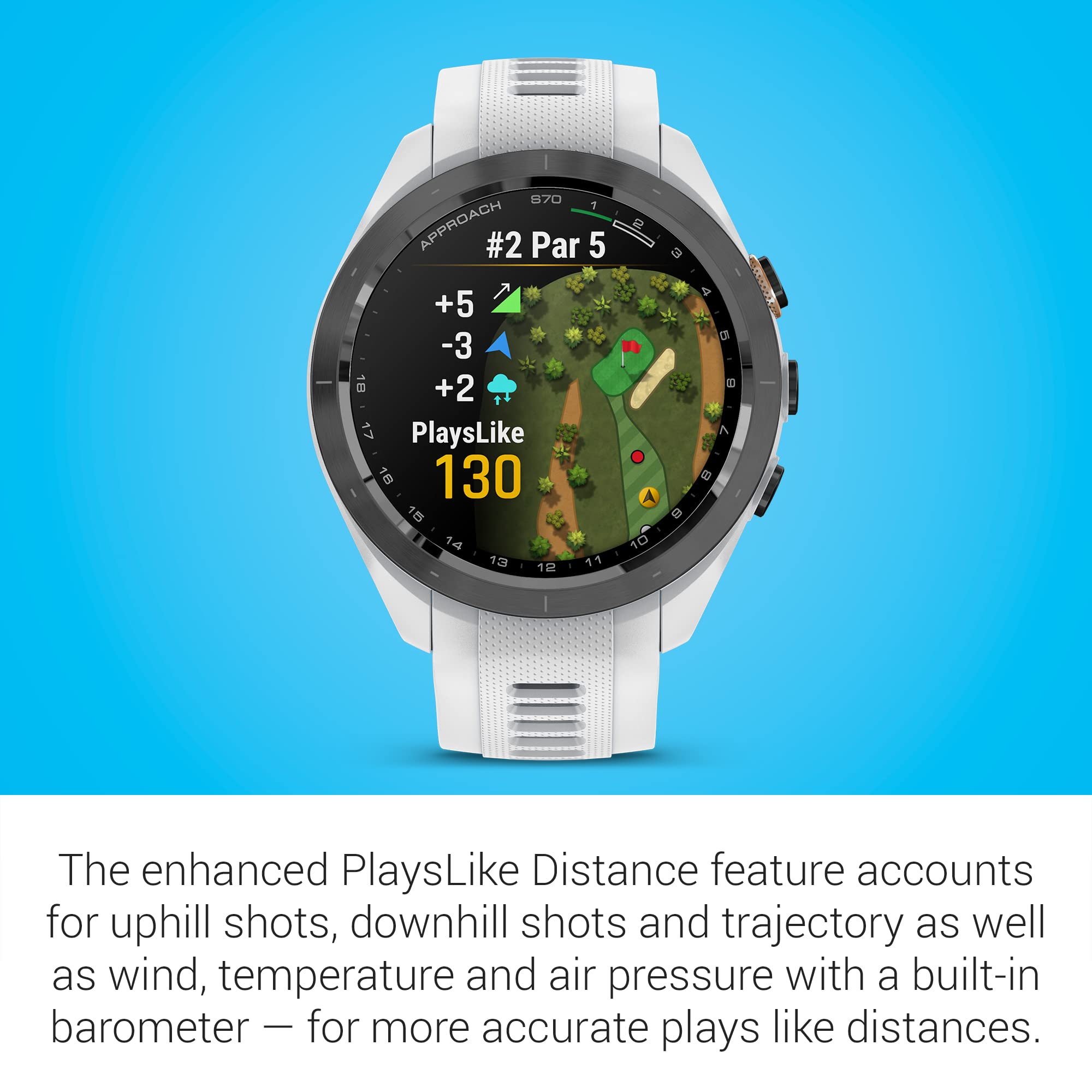 Amazon.co.jp: Garmin Approach S70 42mm プレミアムGPSゴルフウォッチ