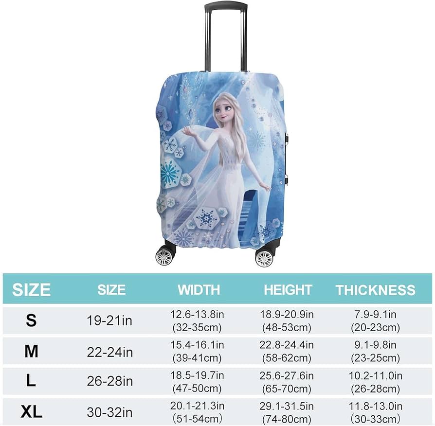 Amazon.co.jp: アナと雪の女王 スーツケースカバー キャリーケース