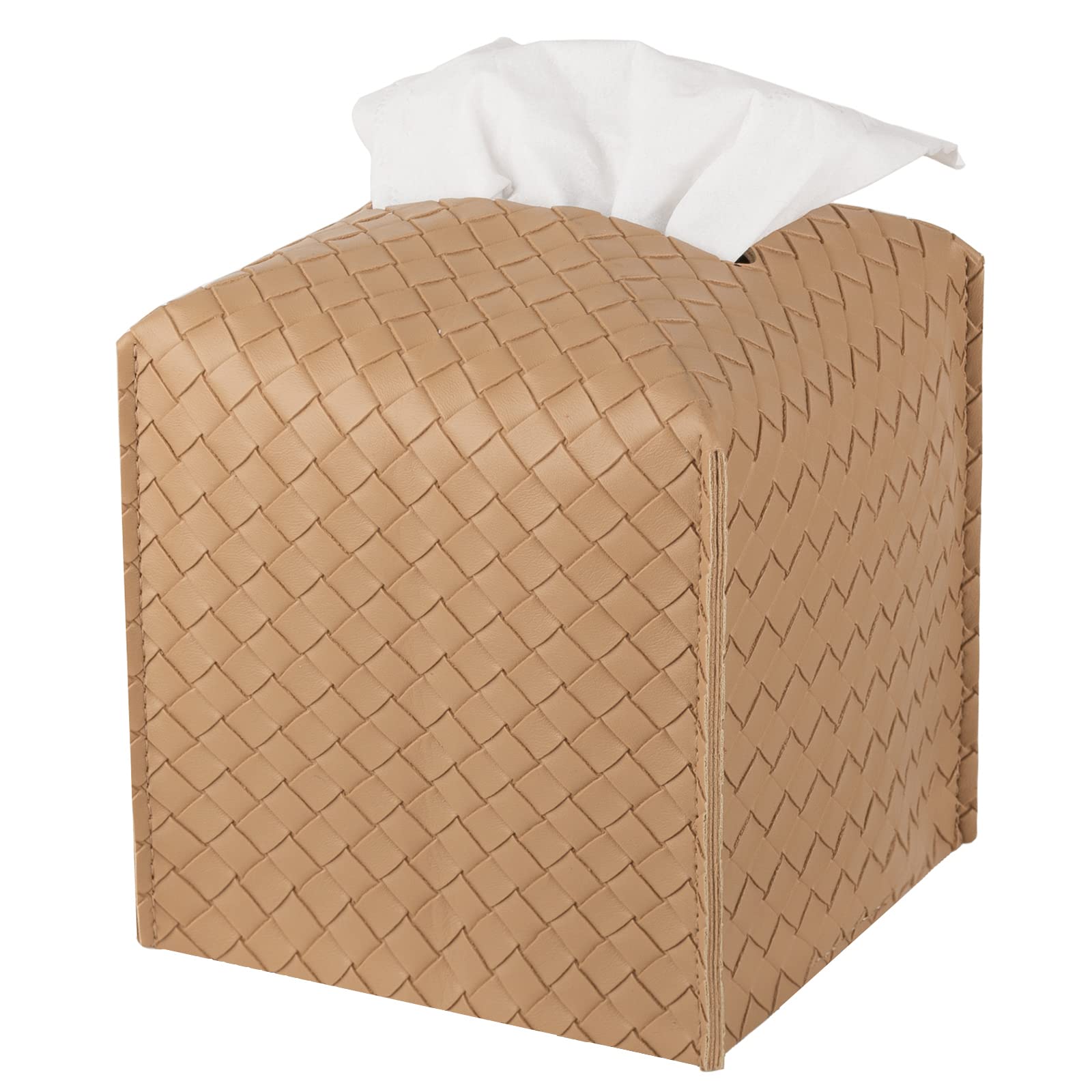 Amazon.com: zoocatia Tissue Box Cover PU Leather Tissue Holder