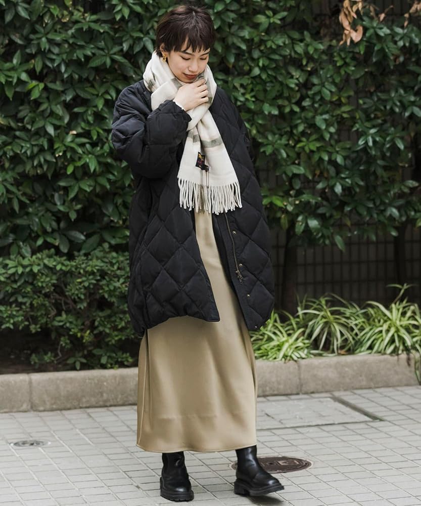 Amazon.co.jp: [アーバンリサーチ] ダウンジャケット ロングコクーン