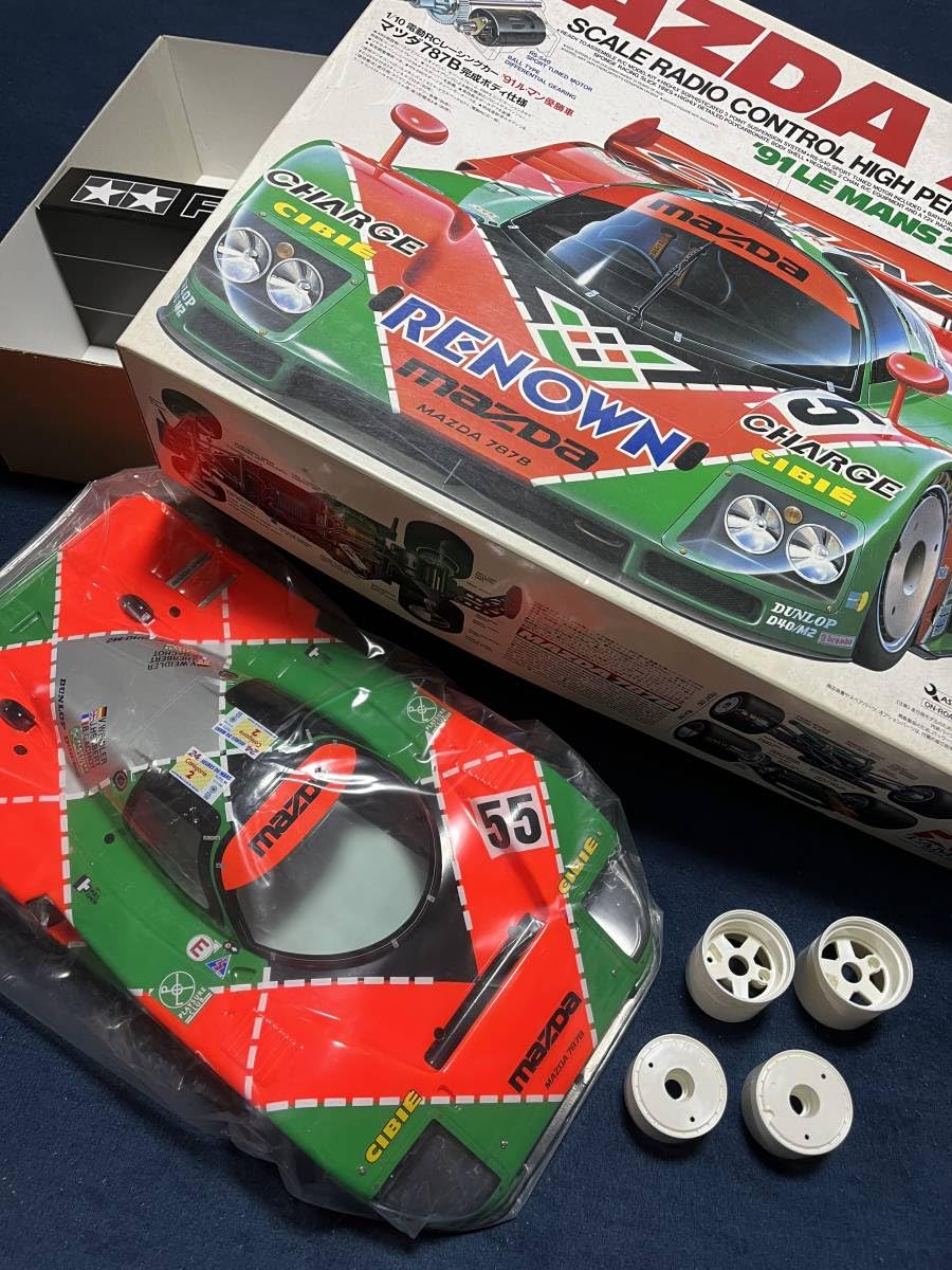 Amazon.co.jp: タミヤCカー フィニッシュドボディ MAZDA 787B : おもちゃ