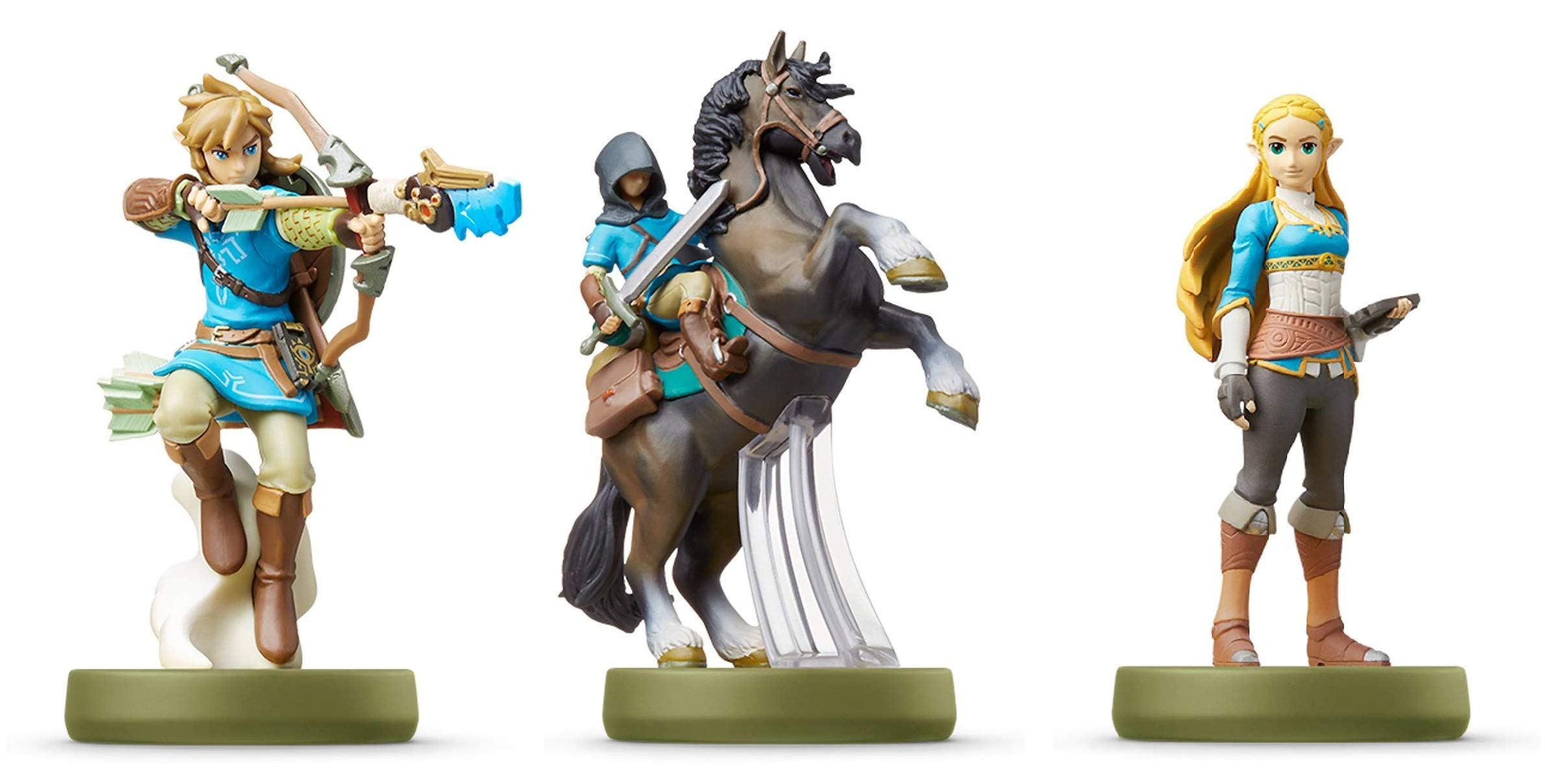 Amazon | 任天堂 amiibo ゼルダの伝説 ブレス オブ ザ ワイルド 3種