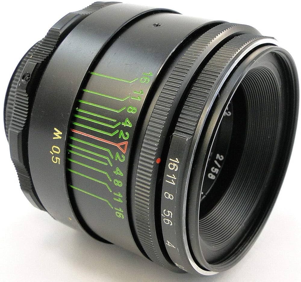 Amazon.co.jp: HELIOS 44-2 58mm f/2 USSRレンズ M42 + 適応富士