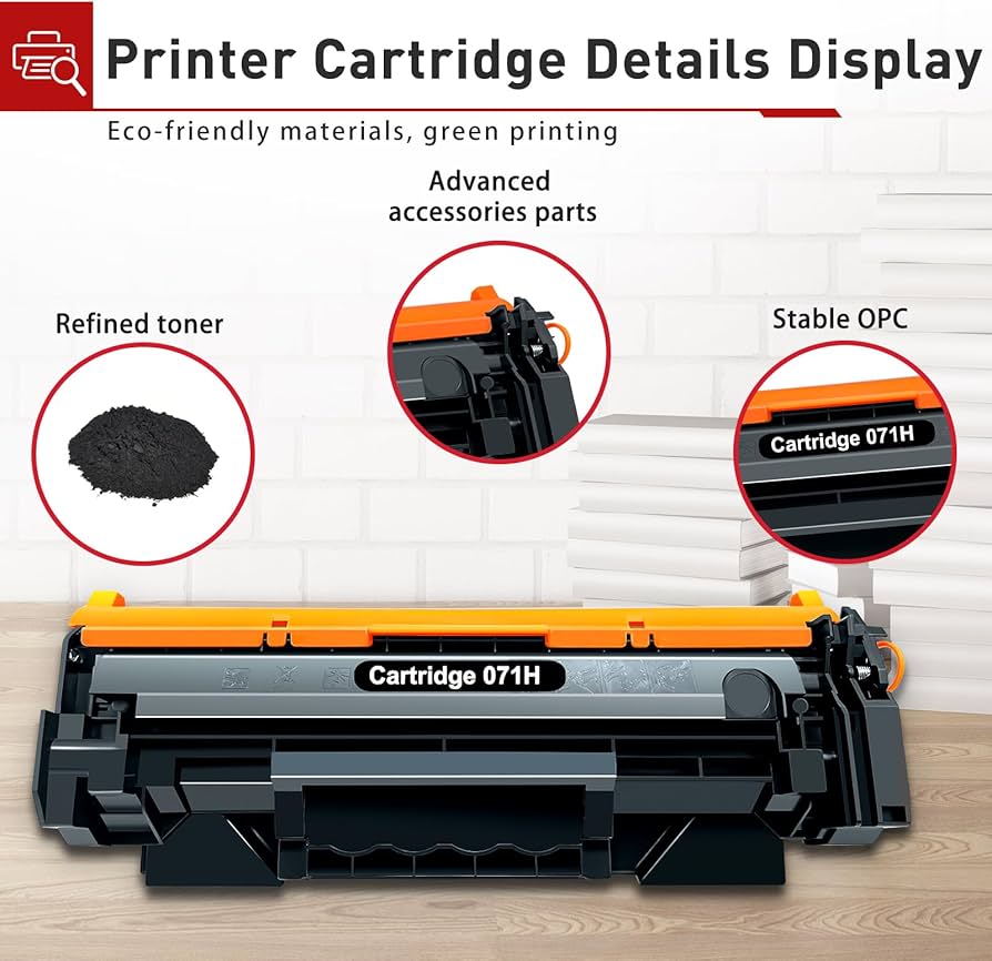 Amazon.co.jp: Canon 071H トナーカートリッジ 交換用 i-SENSYS