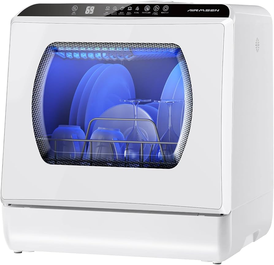 Amazon.co.jp: AIRMSEN 食洗機 タンク式 工事不要 大容量40点 食器洗い