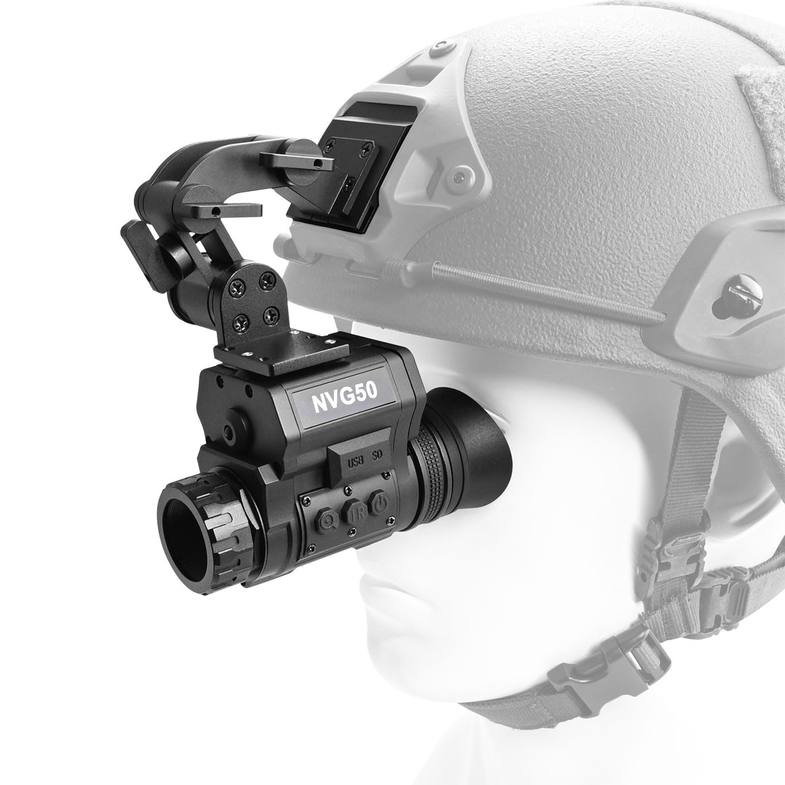 Amazon.co.jp: SUZLAZYR NVG50 暗視ゴーグル、PVS-14タクティカル