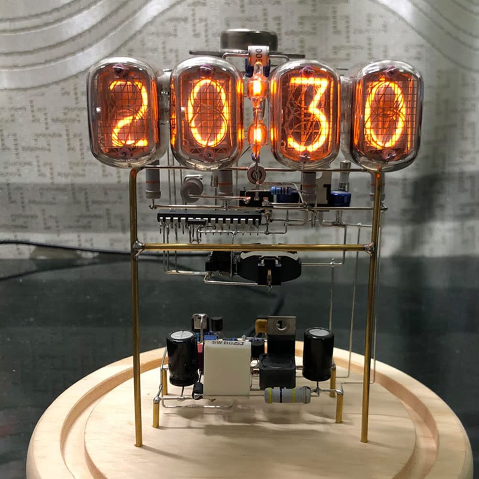 Amazon.co.jp: ニキシー管時計 IN-12 ニキシー管 超視覚効果 DIY