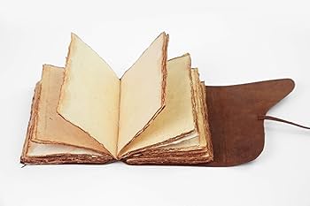 Amazon.co.jp: Wanderings ヴィンテージレザージャーナル - 17.8 cm x