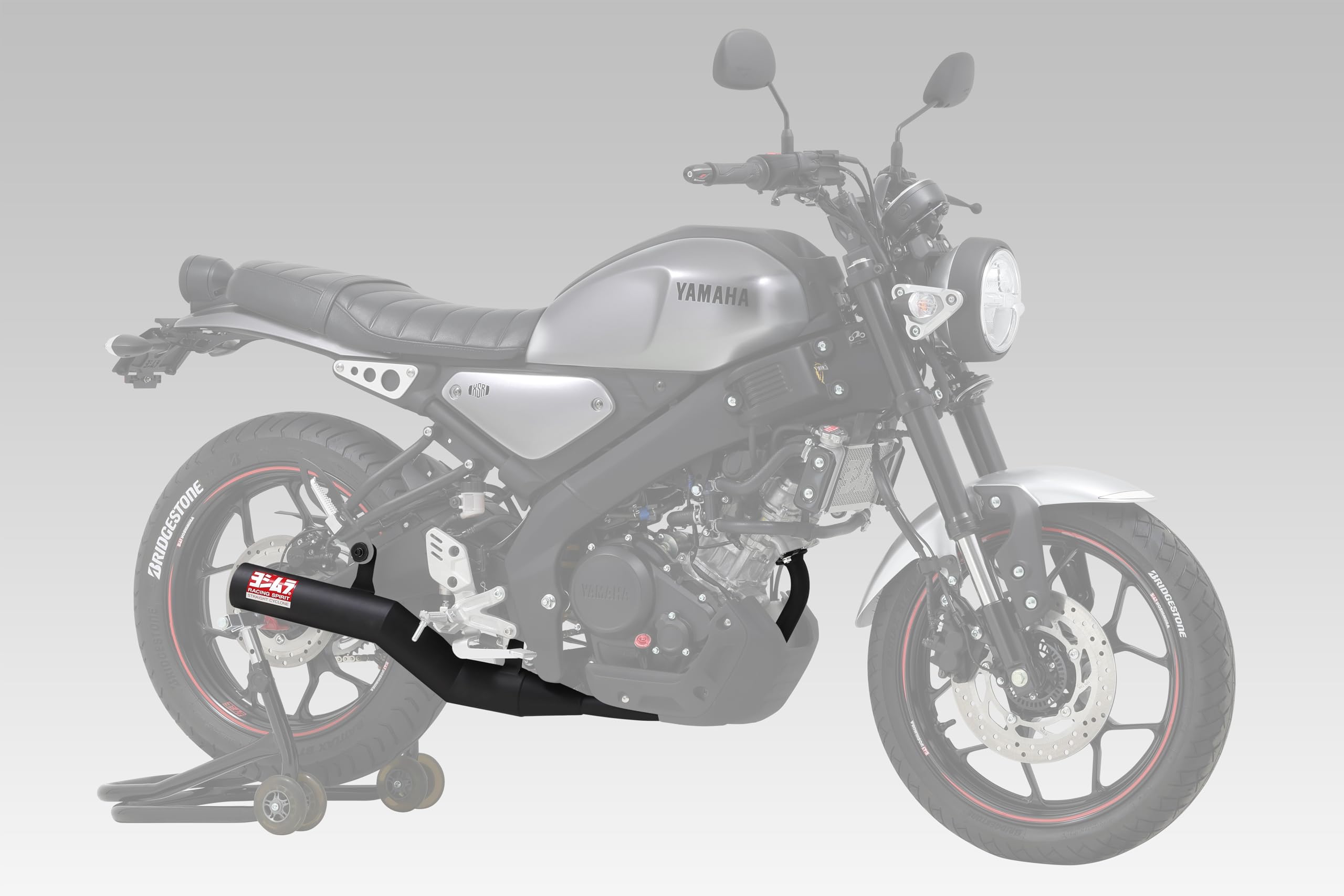 Amazon | ヨシムラ フルエキゾースト XSR125 (24) 機械曲 ストレート