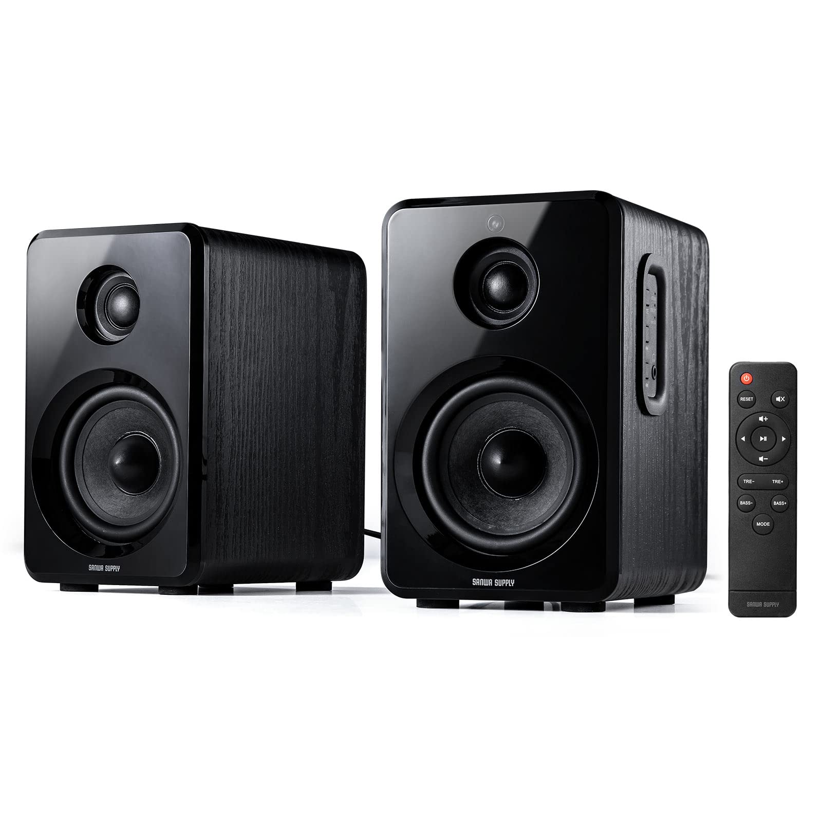 Amazon.co.jp: サンワダイレクト PCスピーカー 高出力80W Bluetooth