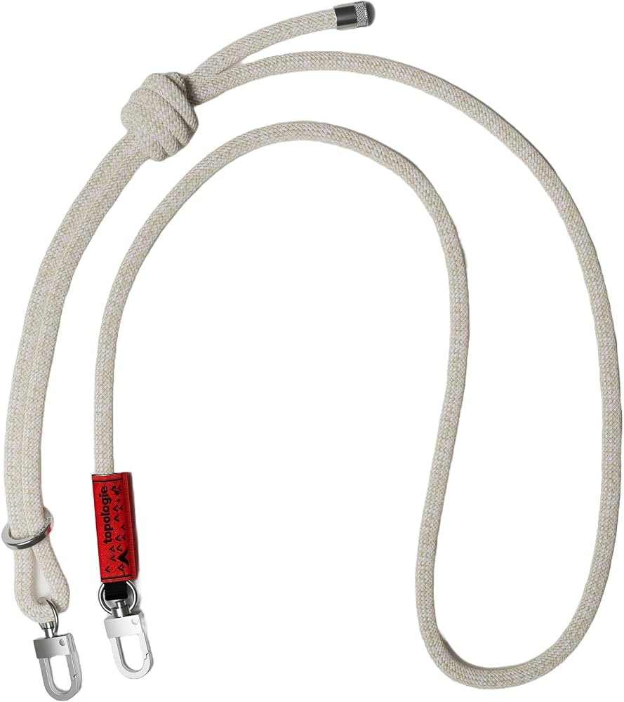 Amazon.co.jp: Topologie 8.0mm Rope【ストラップ単体】 Beige Melange