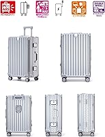 Amazon | [Yuweijie] スーツケース アルミフレームタイプ キャリー