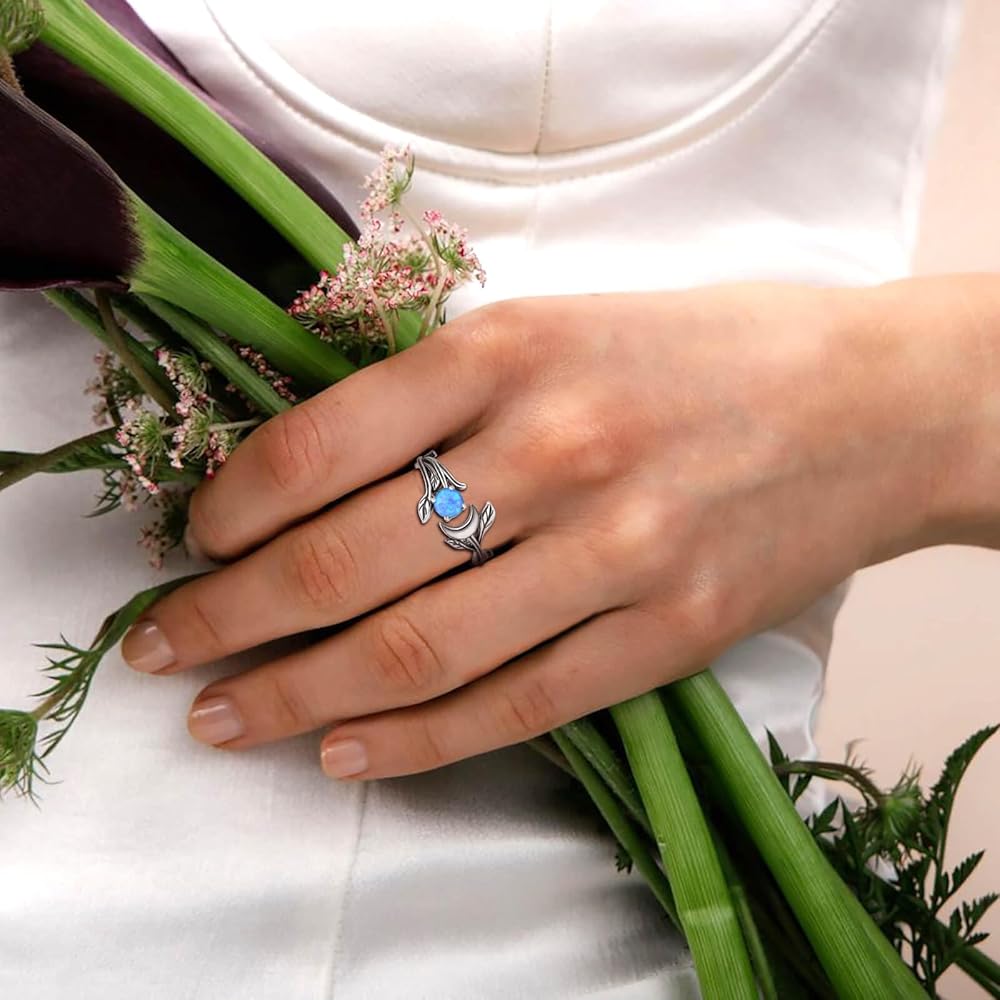 Amazon.com: Mic Tai 925 Sterling Silver Opal Turquoise Moonstone