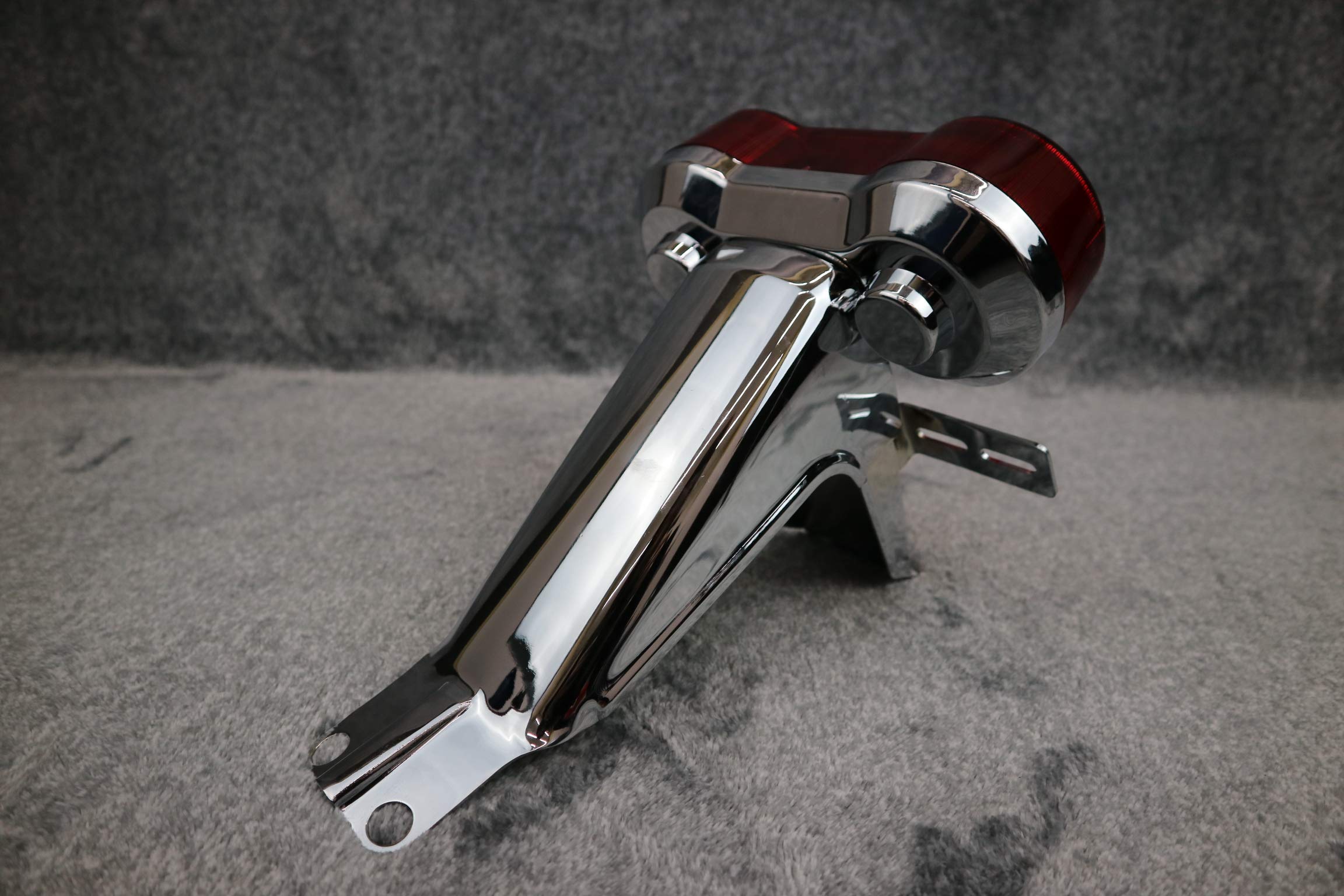 Amazon | GT380 テール 土台+ランプ 赤/ ダブル2灯式 メッキ リア