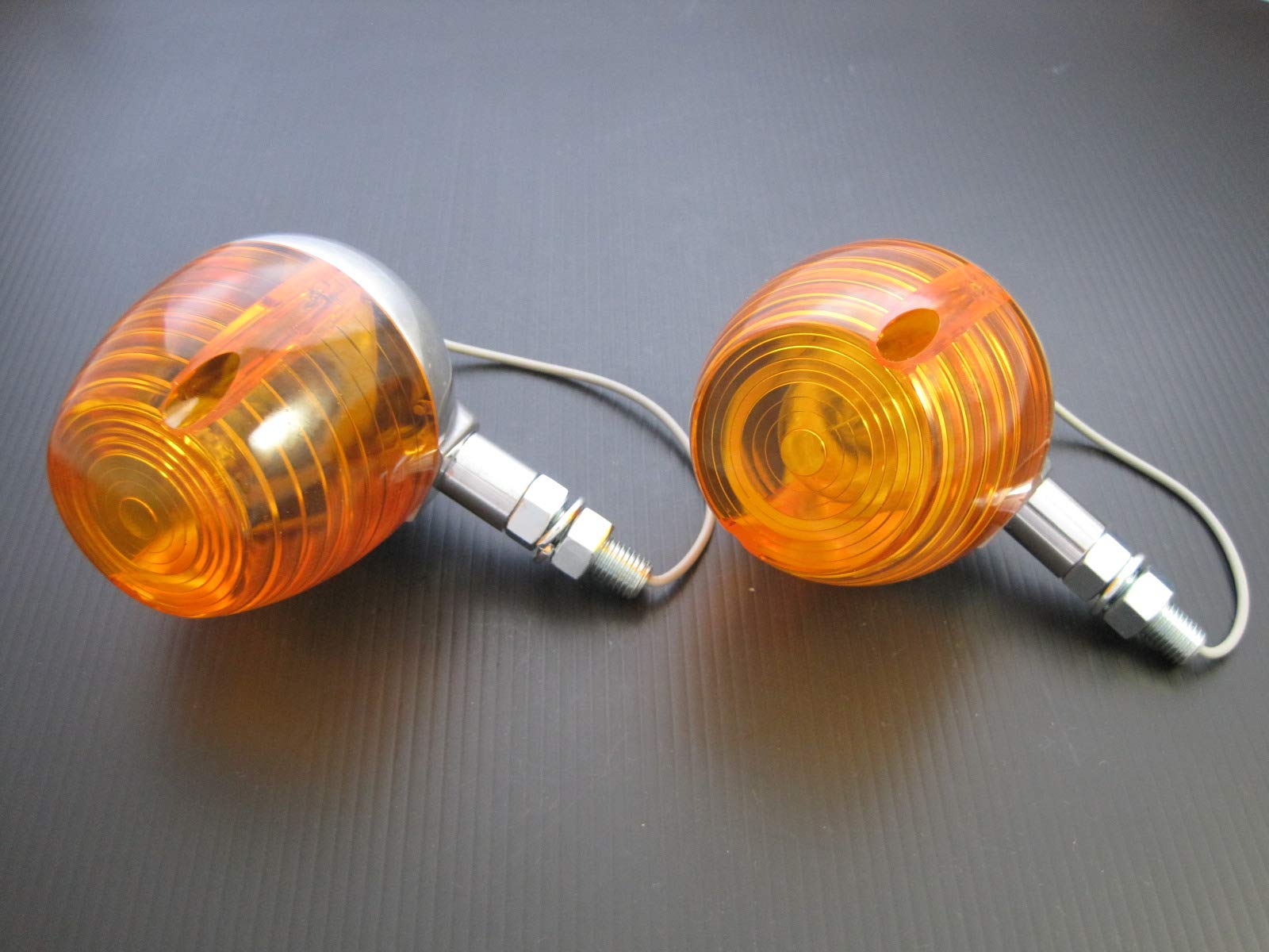 Amazon | カワサキ 500SS マッハⅢ W1 W1S W1SA用タマゴ型ウィンカー