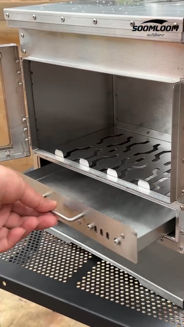 Amazon.co.jp: Soomloom二次燃焼ポータブル暖炉 VistaV・ヒーター