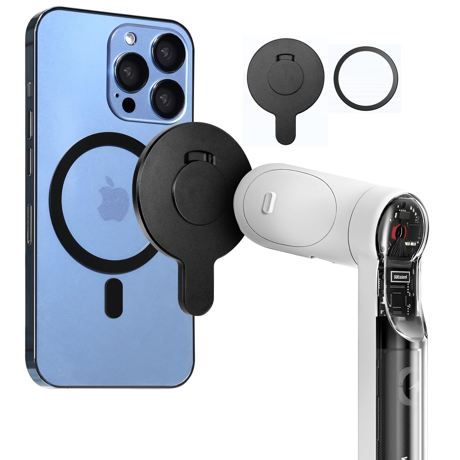 Amazon.com: Magnetic Adapter for Insta360 Flow Pro/Flow, Magnetic