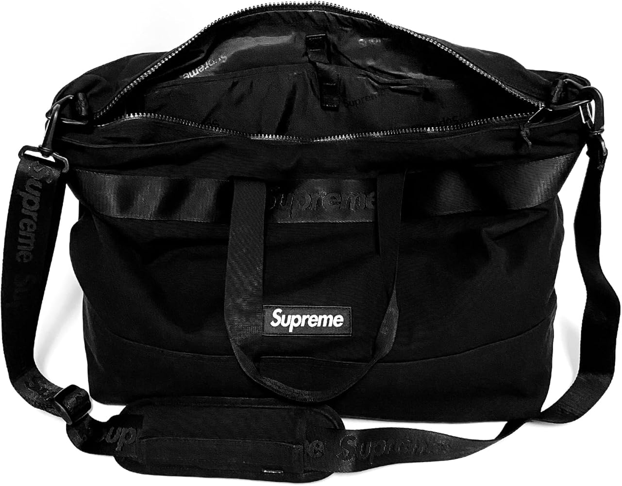 Amazon | [シュプリーム] メンズ トートバッグ ブラック Tote Bag