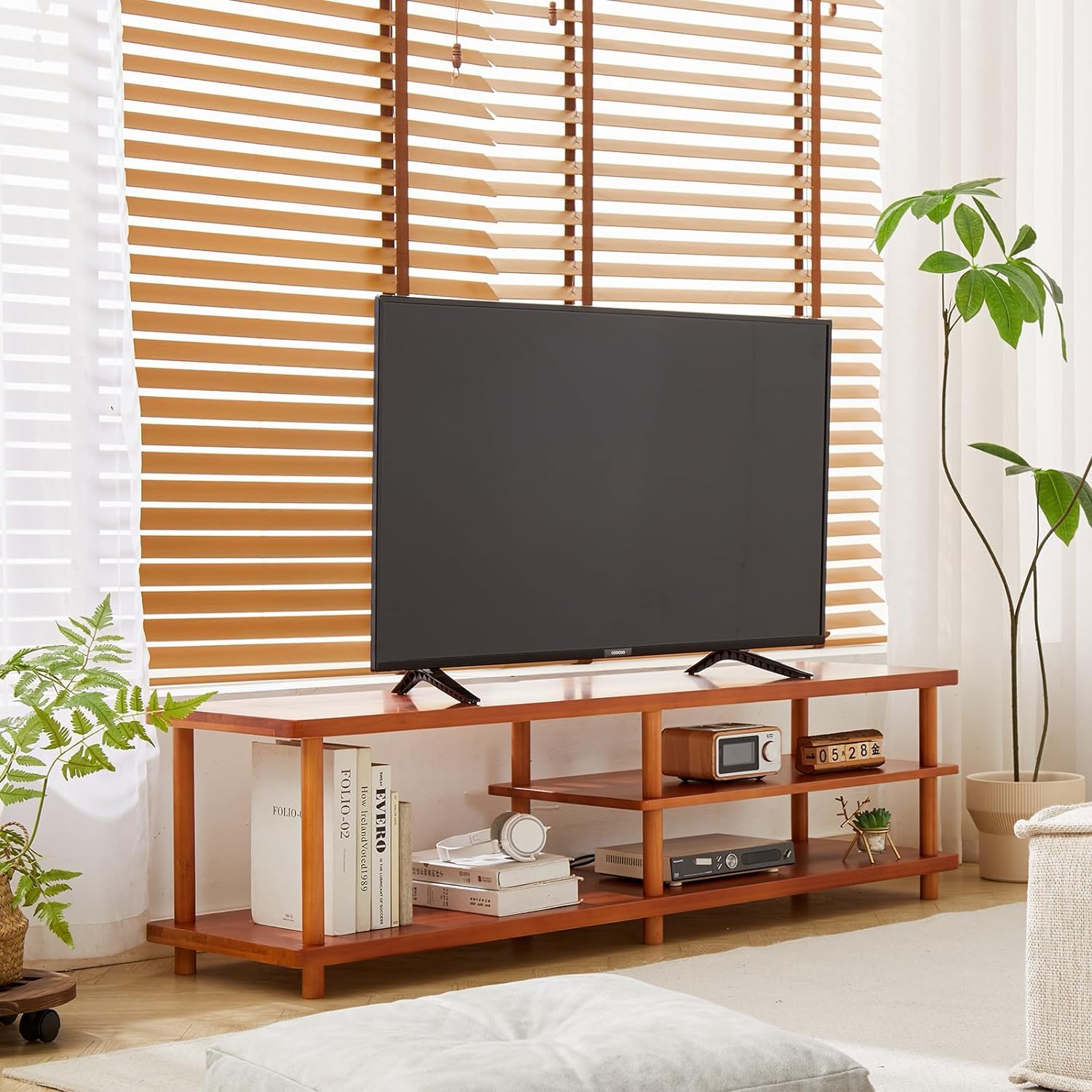 Amazon｜喜之木 テレビ台 テレビボード ローボード 【26-40型推奨