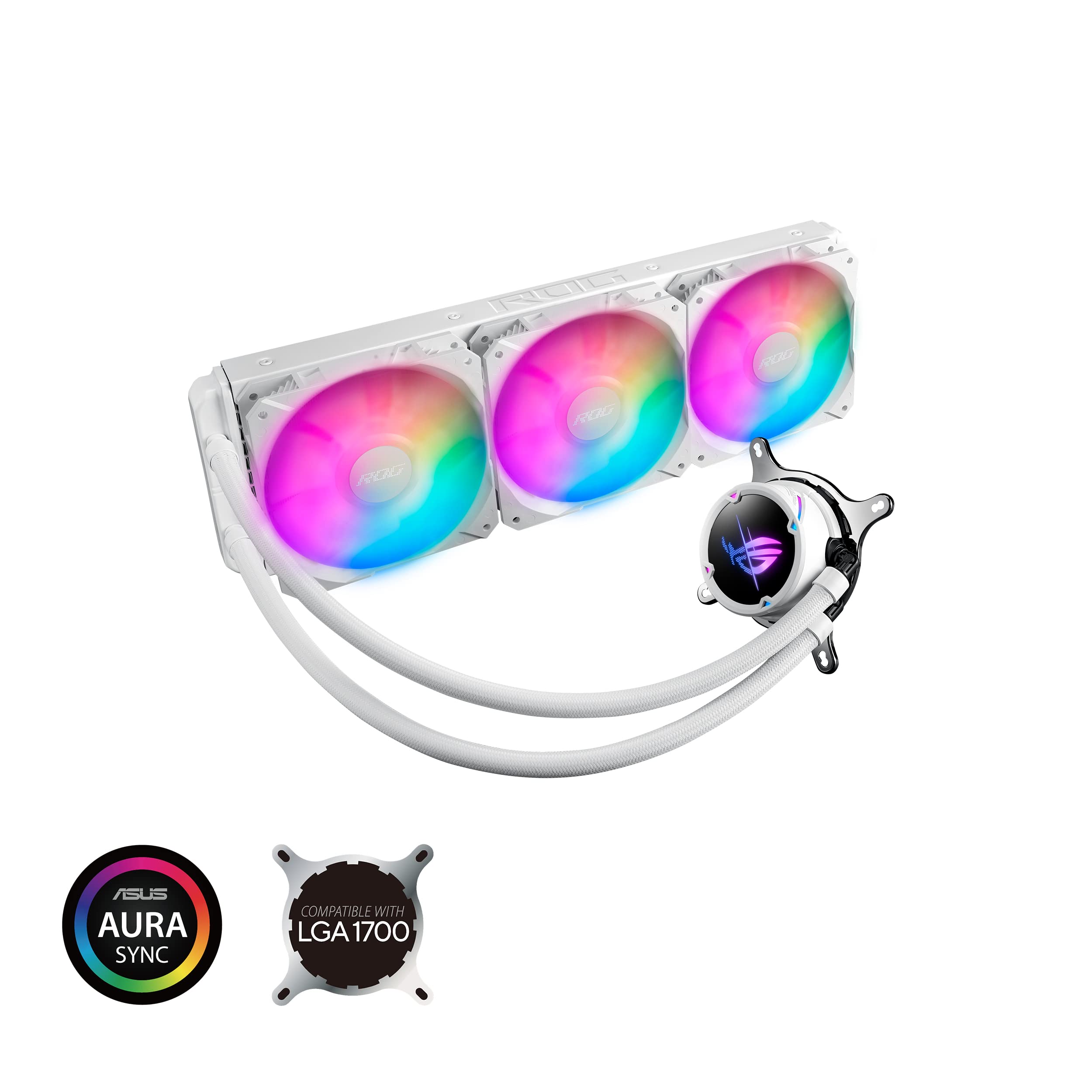 ASUS ROG Strix LC II 360 ARGB White Edition All-in-one AIO Liquid