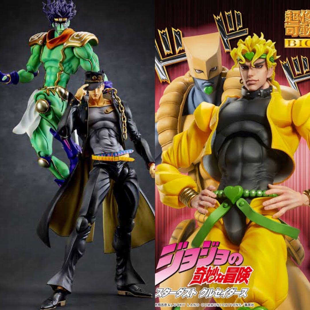 Amazon.co.jp: 超像可動BIG空条承太郎スタープラチナDIOザワールド