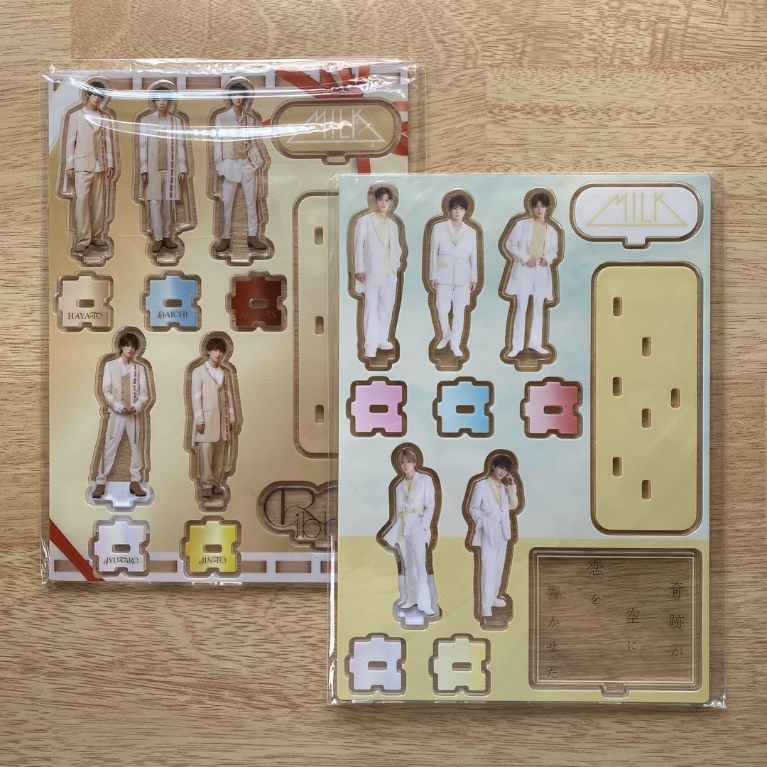 Amazon.co.jp: M!LK Ribbon 奇跡が空に恋を響かせた アクリルスタンド