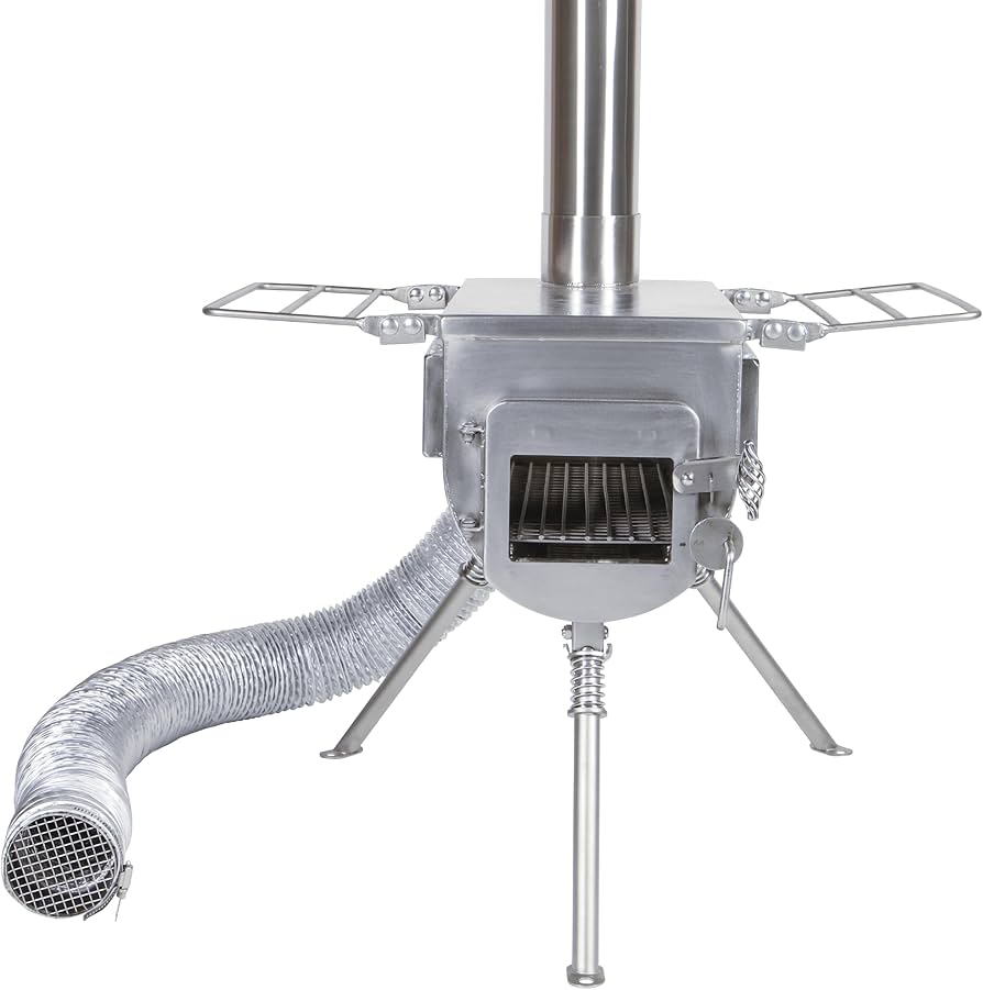 Amazon.co.jp: テンマクデザイン ウッドストーブサイドビュー アウト