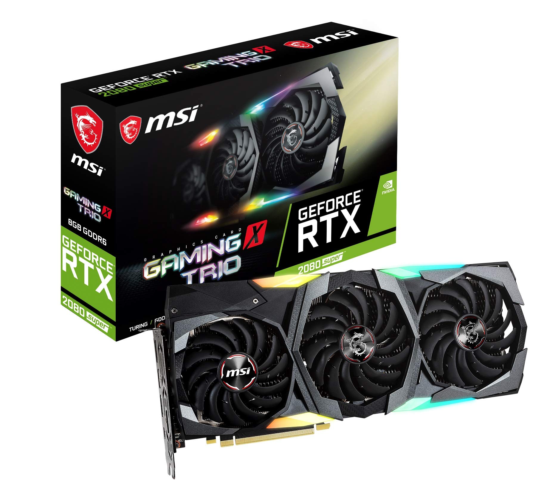 Amazon | MSI GeForce RTX 2080 SUPER GAMING X TRIO グラフィックス