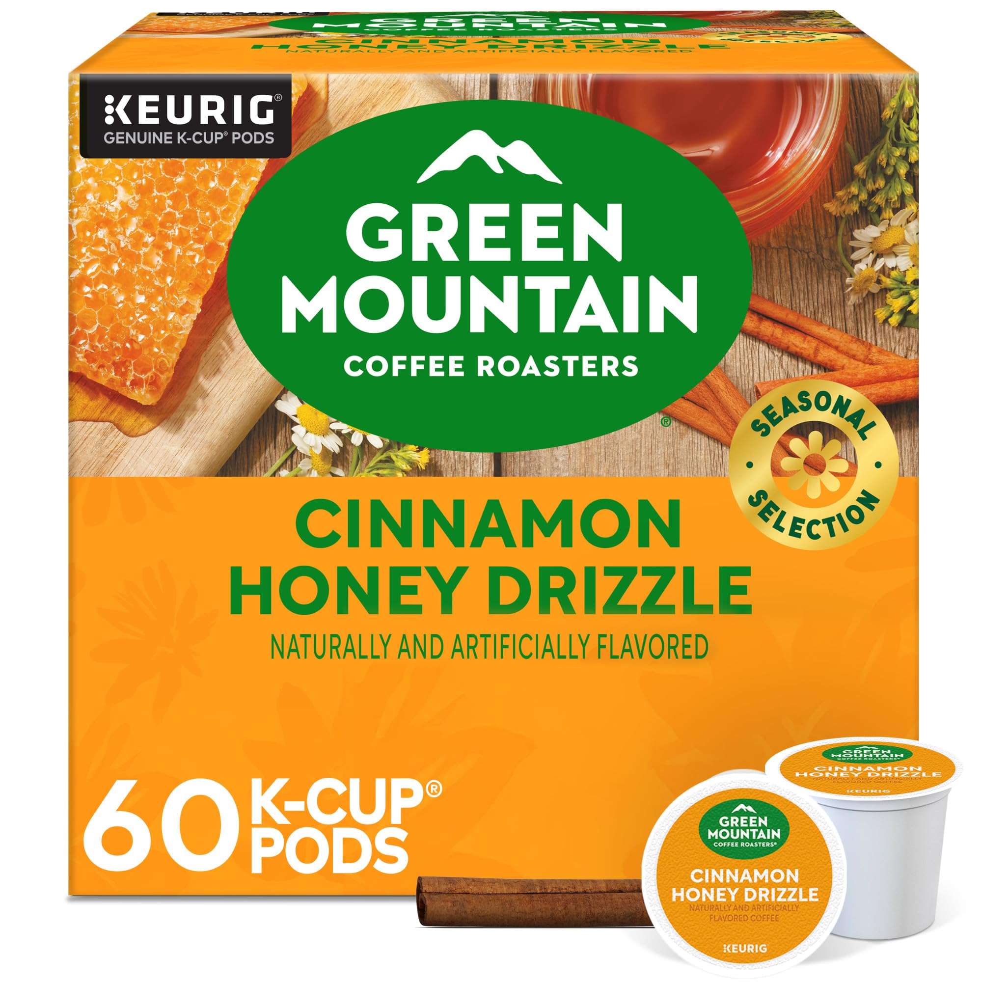 Amazon.com: Green Mountain Coffee Roasters Cinnamon Honey Drizzle