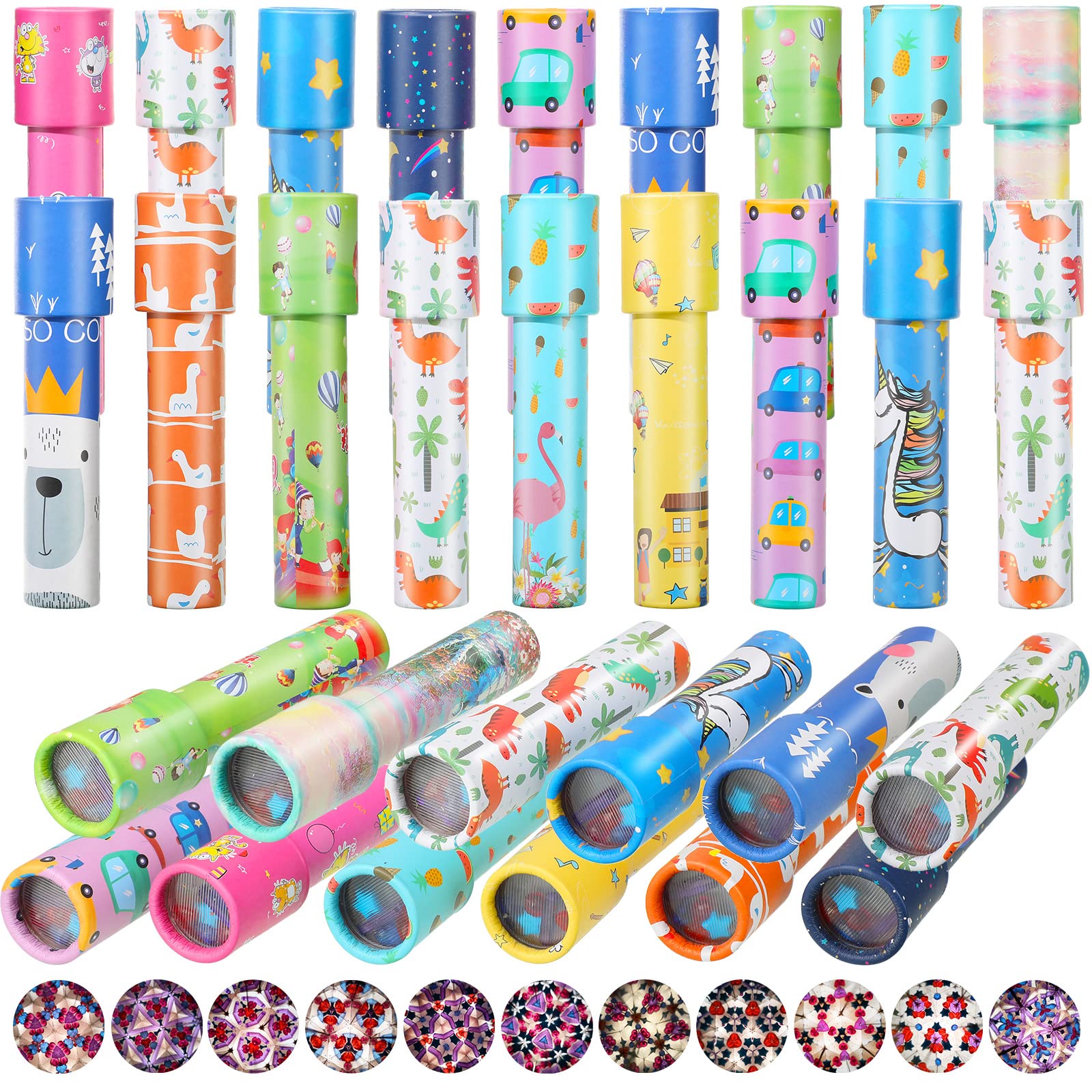 Amazon.com: Chivao 30 Pcs Classic Kaleidoscopes Kids Vintage Toys