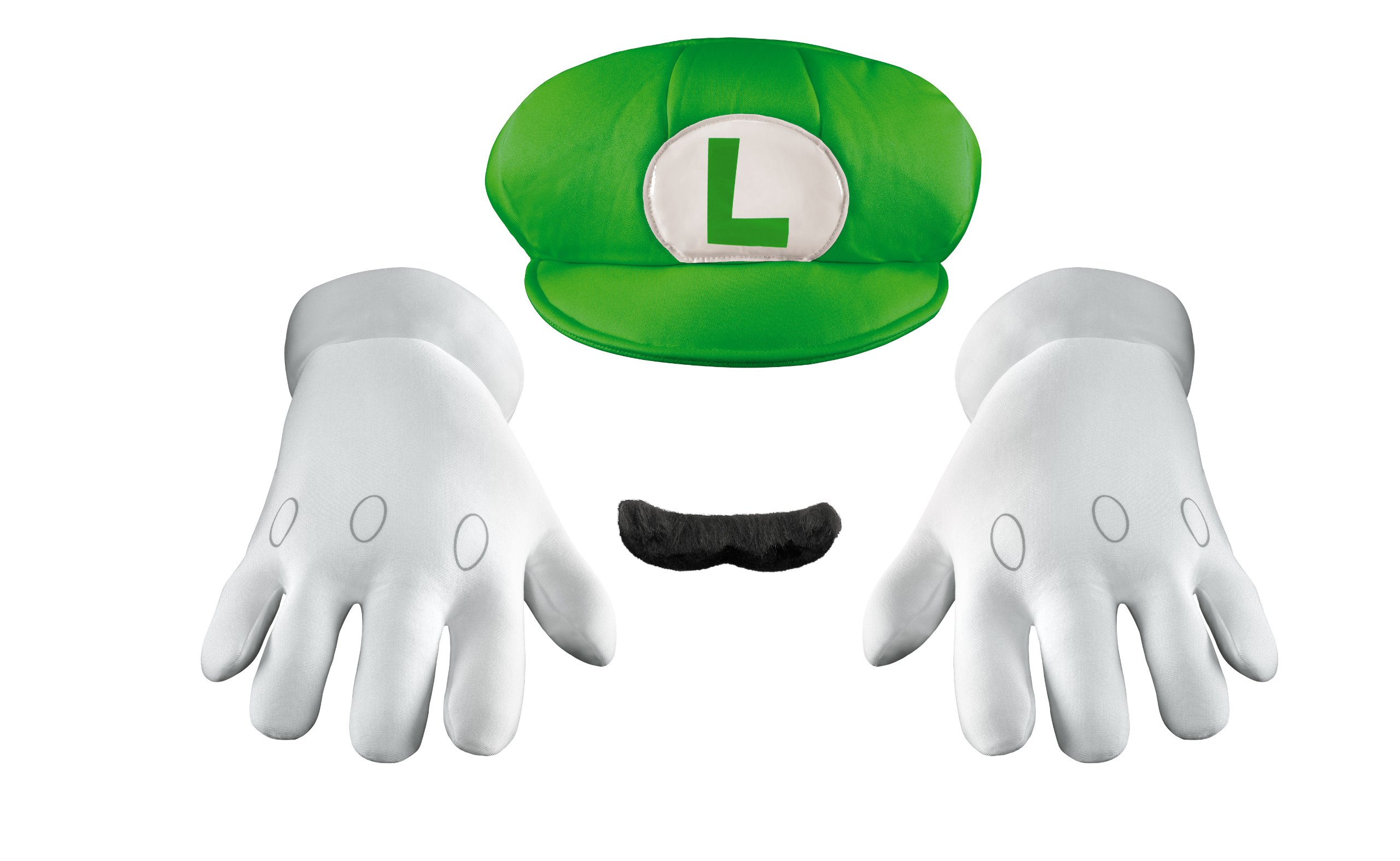 Amazon.co.jp: Super Mario Bros. - Luigi Hat And Mustache Kit