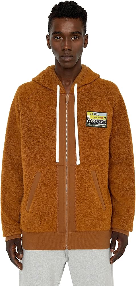 Amazon.co.jp: [Diesel] [ディーゼル] メンズ ジップスウェット