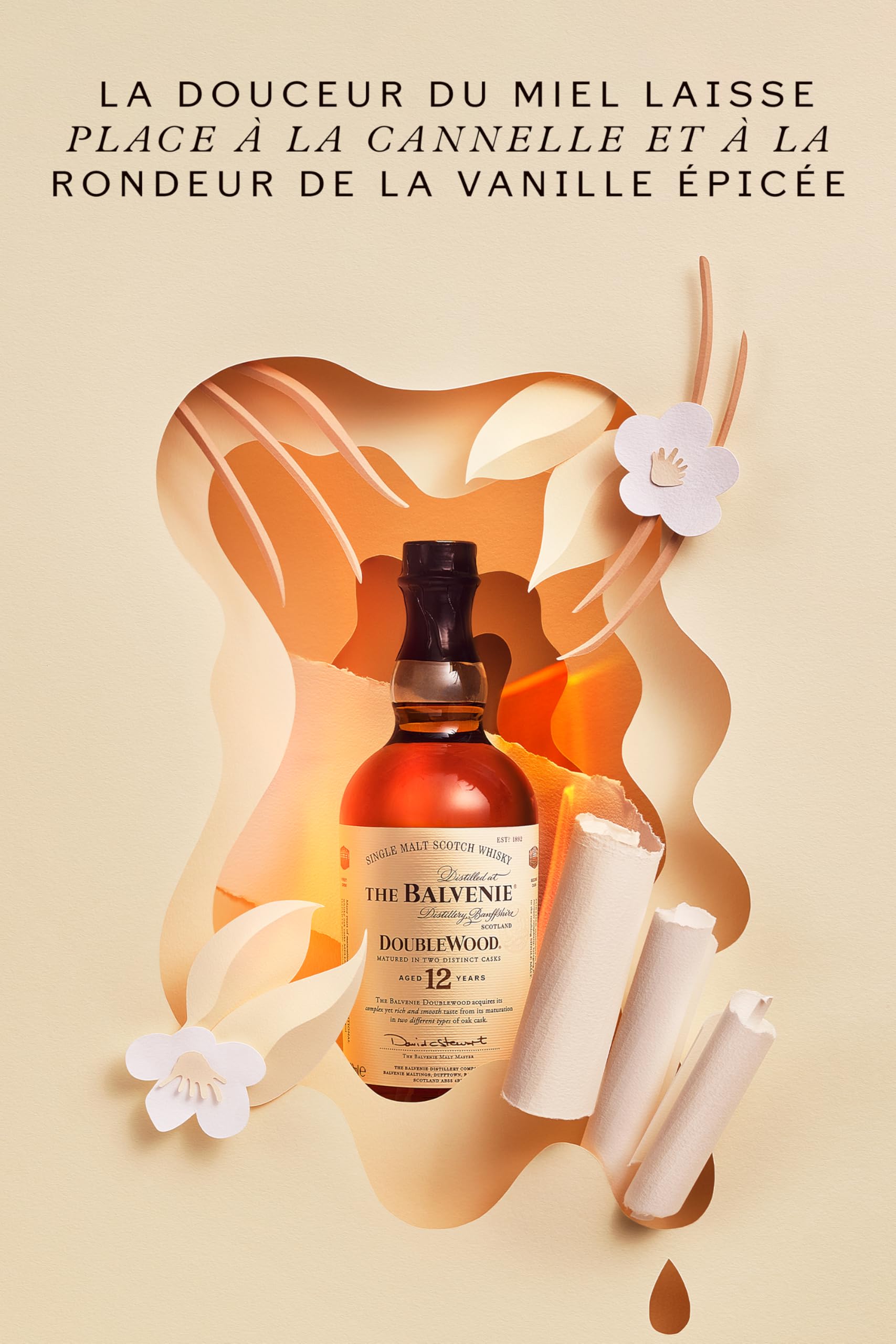 Amazon.co.jp: ザ・バルヴェニー12年 ダブルウッド 40度 700ml 1本