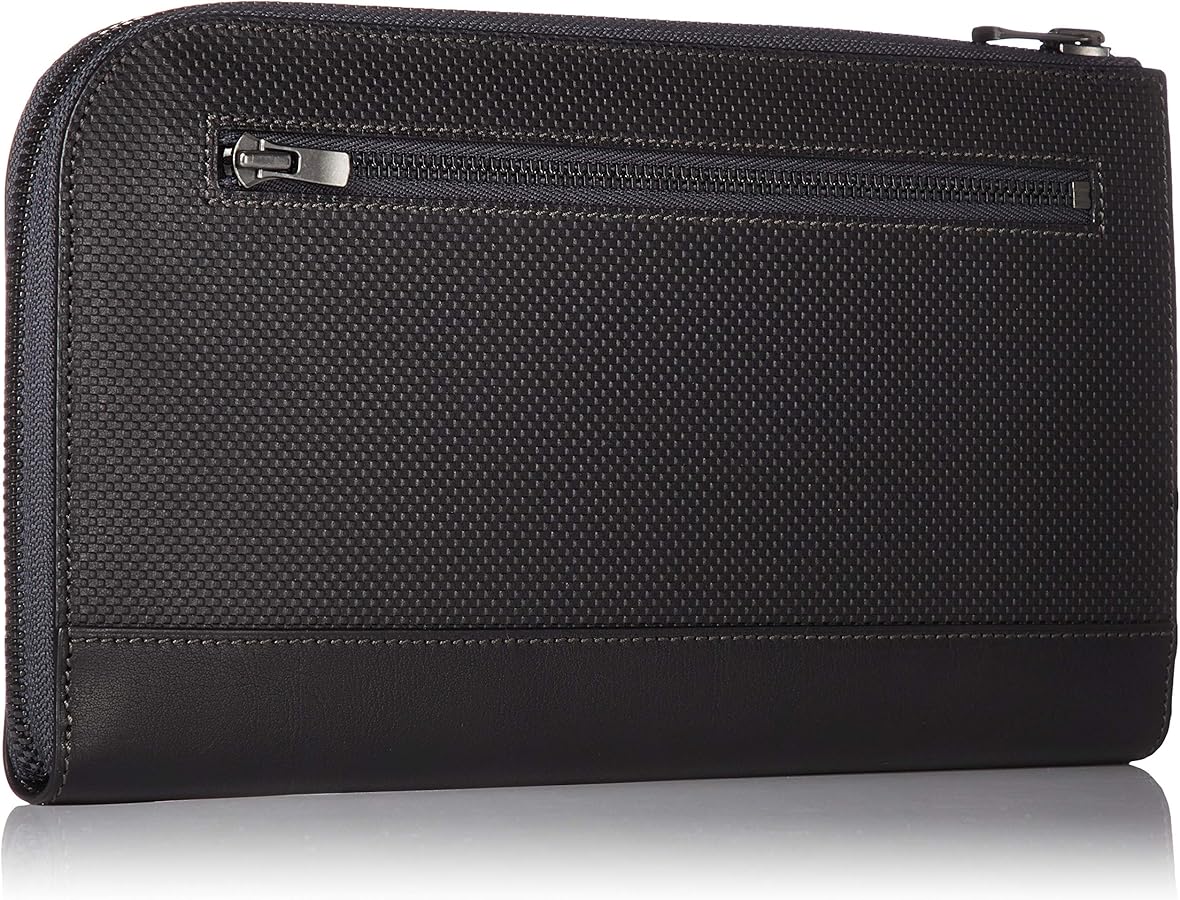 Amazon | [ブリーフィング] 公式正規品 LEATHER L ZIP TRAVEL CASE