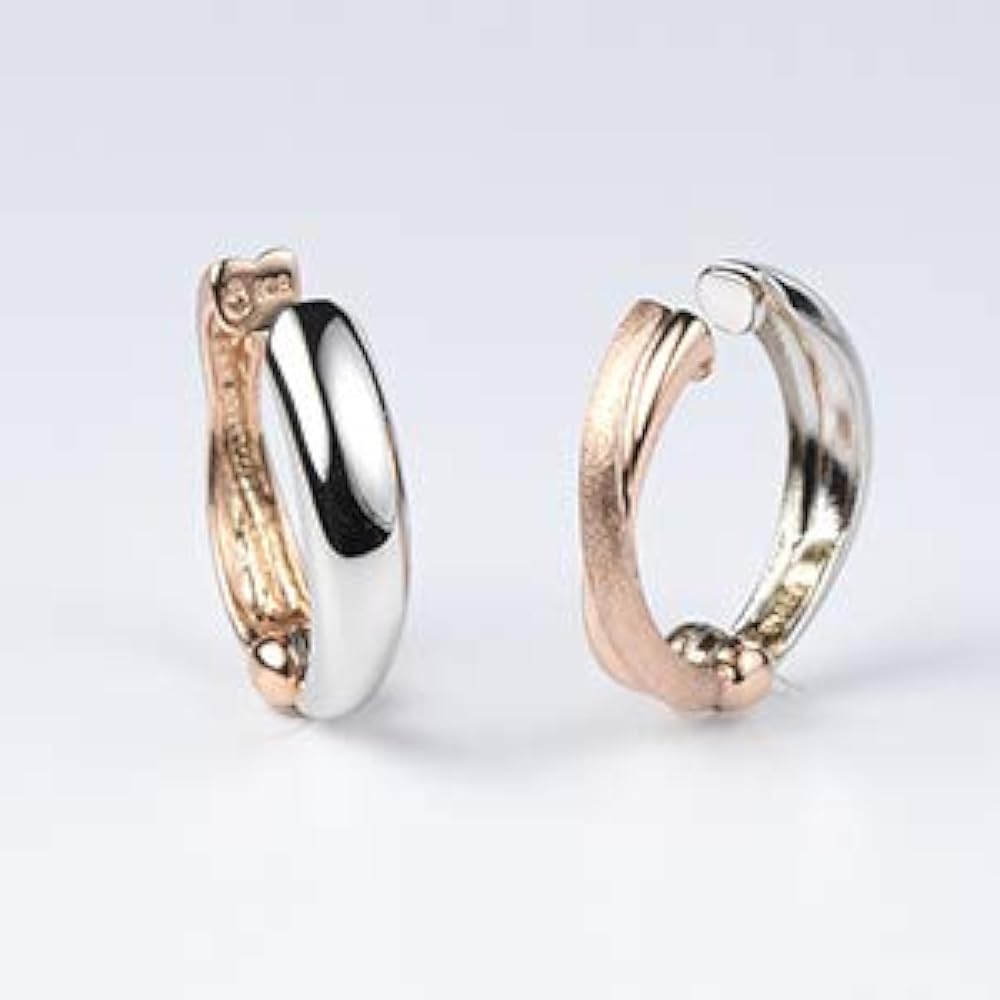 Amazon.co.jp: 【KASHIMA】Pt900／K18PG リバーシブル ピアリング