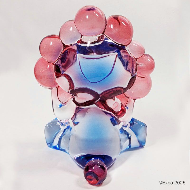 EXPO2025 ミャクミャク クリアフィギュア / レッド×ブルー | EXPO2025