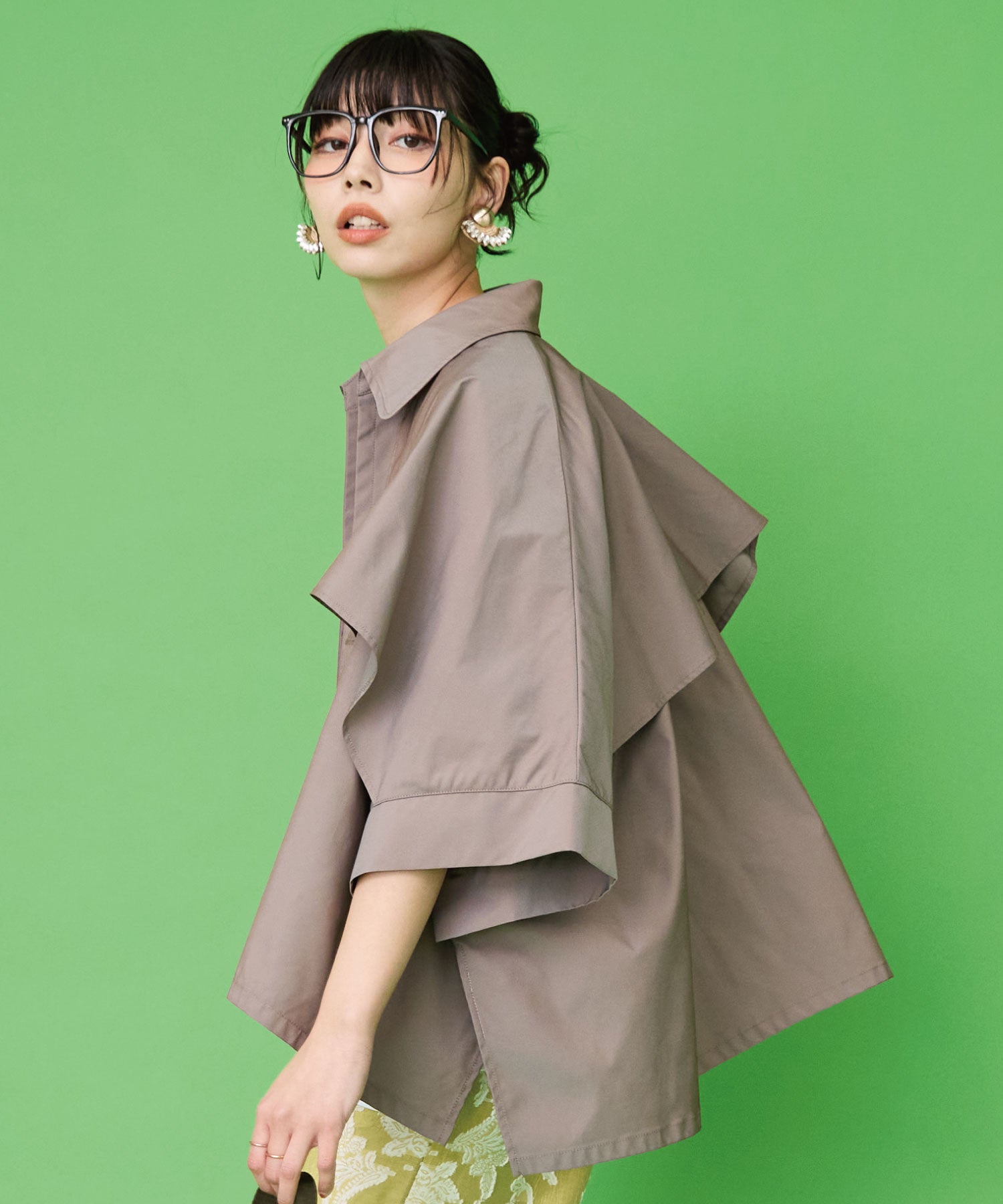 レディース アウター ポンチョコート 軽量｜JETSET SOLO PLUS(ジェット