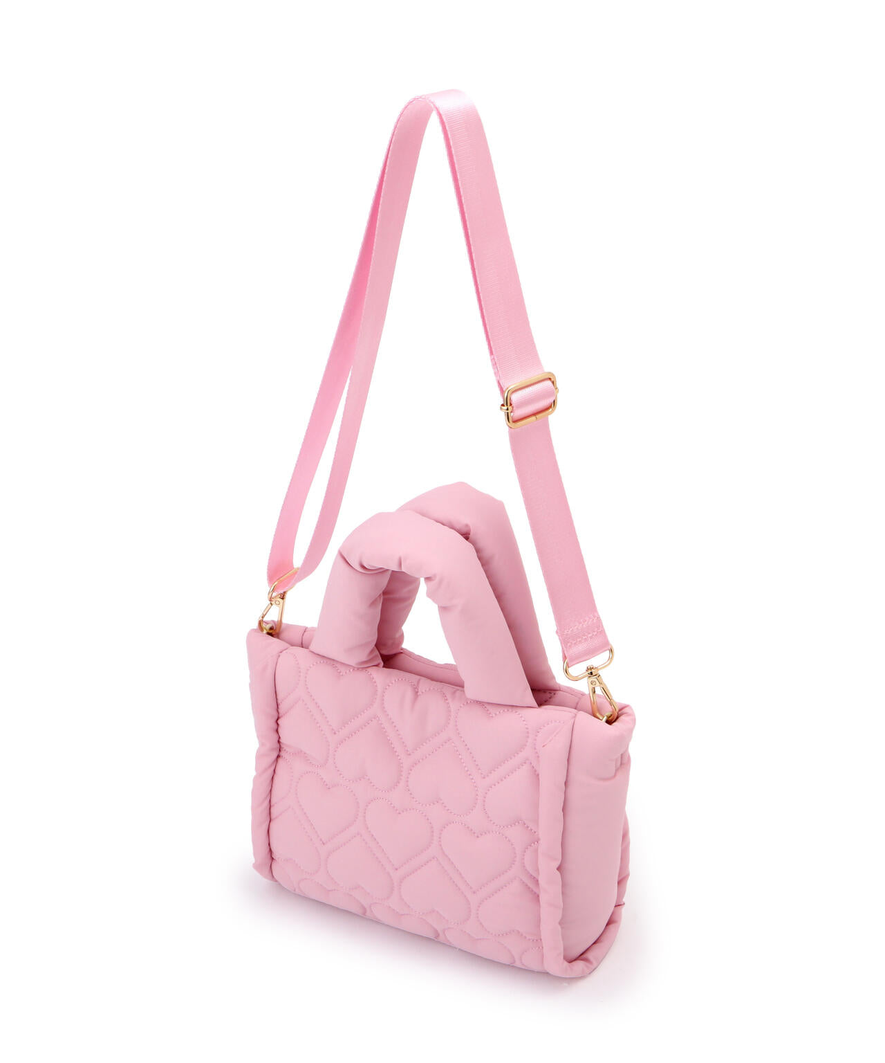 ハートパフトート WEB限定カラー:ピンクレッド | JILL by JILL STUART